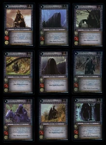 LOTR Lord of the Rings TCG 2004 Promo Foil Nine Riders Collection 0P108-0P116 NM - Picture 1 of 2