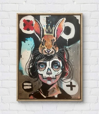 Arte Faris: Fingiendo: 16x20: Neo Expresionismo Obra de Arte Original sobre Lienzo Foto 1 de 4