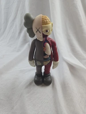 2016 Kaws Companion Original Fake Flayed Open Dissected Edition 8” Brown  - Image 1 of 4