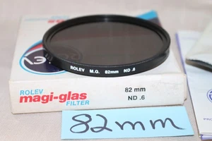NEW Vtg ROLEV 82mm ND0.6 Neutral Density FILTER West Germany 82mm 2 Stop ND4x - Picture 1 of 12