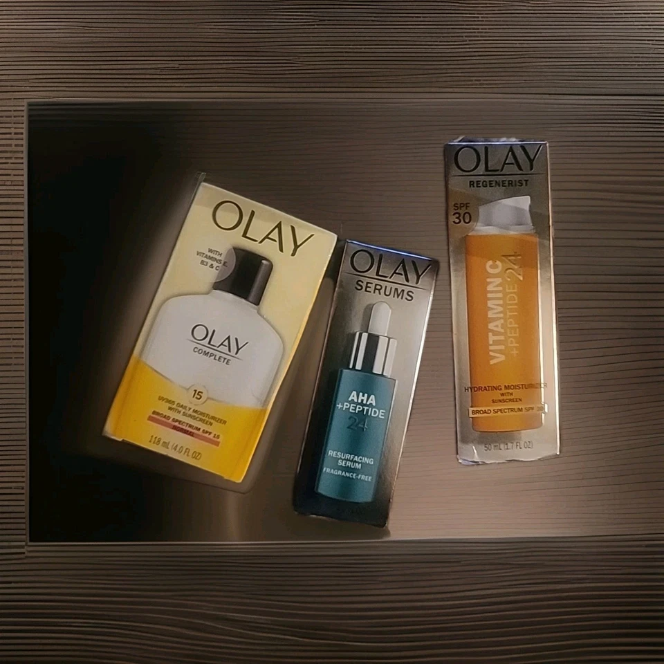 Olay Bundle!! Serums / Regenerist/ Complete Spf15  - Image 1 of 1