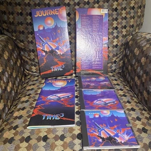 Vintage Journey Time^3 3 CD Box Set Rock Music Columbia 1992 Slipcase Longbox - Imagen 1 de 9