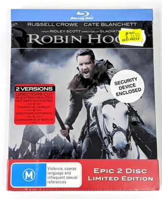 Robin Hood Blu-ray Epic 2-Disc Limited Edition Steelbook - Brand New & Sealed - Image 1 of 4