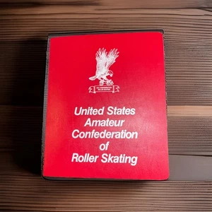 LIBRO ESTADOS UNIDOS CONFEDERACIÓN AMATEUR DE PATINAJE SOBRE RUEDAS REGLAS GENERALES 1990-91 - Imagen 1 de 7
