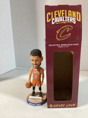 NIB Collectible Kevin Love Cleveland Cavaliers Bobblehead from March 14,2017 Cover