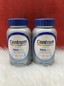 2- Centrum Silver Multivitamin for Men 50 Plus, Multimineral Supplement,... - Picture 1 of 1