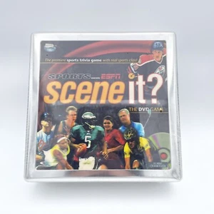 Scene It? Sports Trivia DVD Game ESPN Edition - New Sealed Collectors Tin - Picture 1 of 3