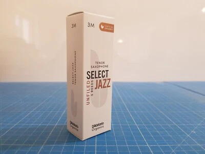 D'addario Woodwinds Select Jazz, Tenor Saxophone Reeds 5 Rohrblätter 3M