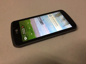 LG Rebel LTE L44VL 8GB Black (Tracfone) Android Smartphone BROKEN - AS IS - Picture 1 of 9