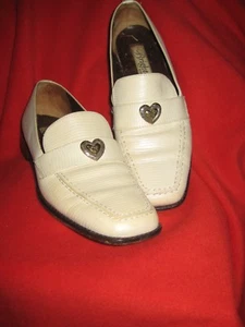 Women's Beige Brighton Slip-ons Size 7.5, Used Condition - Picture 1 of 8