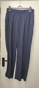 Only Sania eleganteStoffhose Weites Bein Blau Gr Xl - Bild 1 von 4