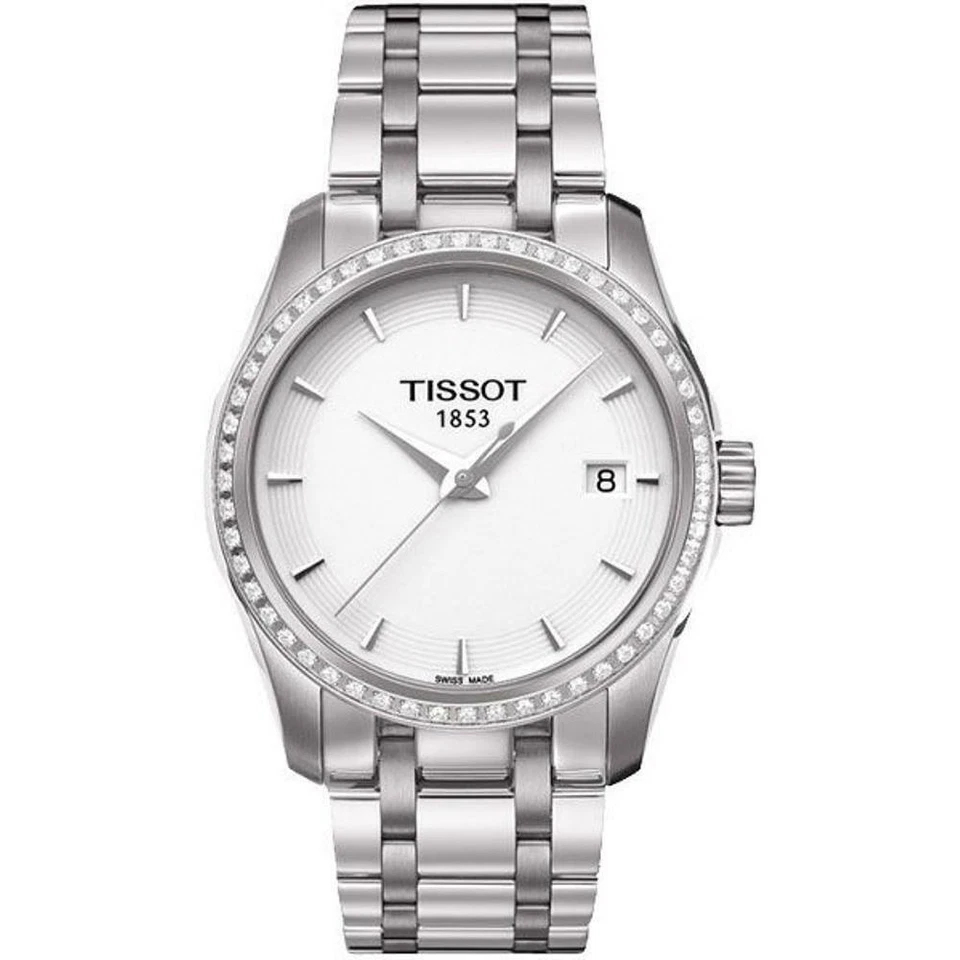 Tissot Couturier White Women's Watch - T035.210.61.011.00