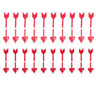  20 Pcs Paper Valentine's Day Cake Inserts Cupid Cupcake Picks Wedding Toppers