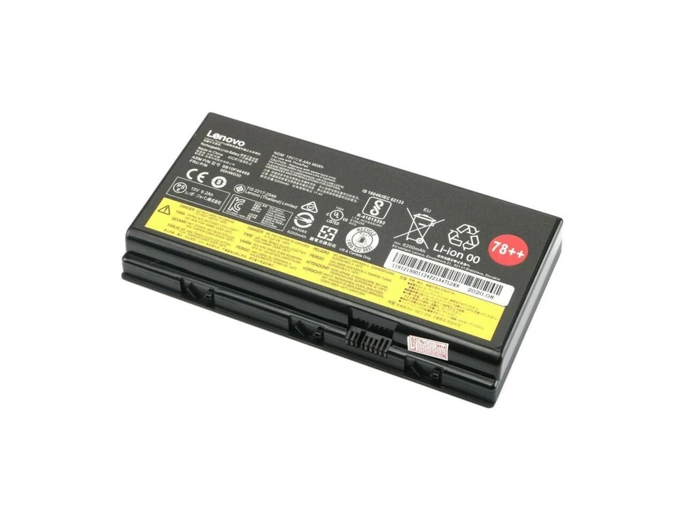 全新原始设备制造商 正品 78++ 01AV451 96Wh 联想 ThinkPad P70 SB10F46468 00HW030 — 第 1/4 张图片