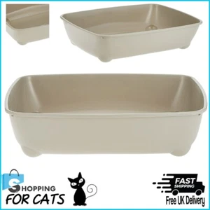 Katzentoilette Kätzentoilette Easy Clean Kunststoff Tragbar Katzenklo Box 42 x 30 cm - Bild 1 von 13