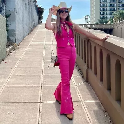 Western Cowgirl Barbie Costume - Image 1 of 4