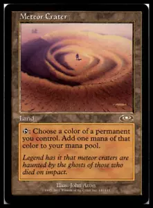 Meteor Crater Planeshift Magic the Gathering MTG Lightly played - Picture 1 of 2