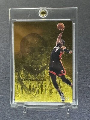 2013-14 Panini Intrigue Dwyane Wade 01/10 Gold #182 - Image 1 of 2
