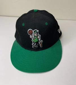 New Era 59Fifty NBA Boston Celtics Throwback Logo Wool Blend Hat 6 7/8
