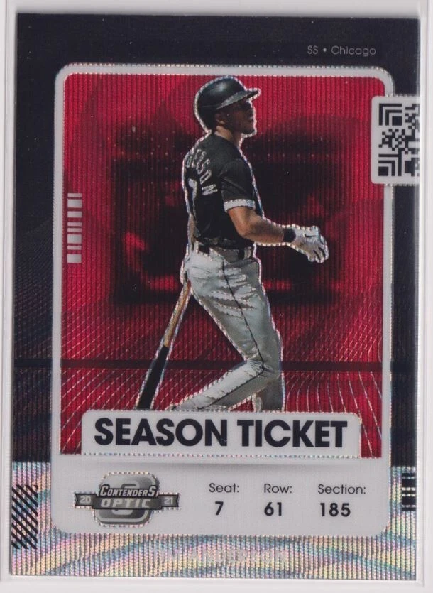 2021 Panini Contenders Optic Red Wave #90 Tim Anderson - Image 1 of 1