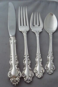 Reed & Barton Spanish Baroque Sterling Silver Four Piece Setting - Picture 1 of 1