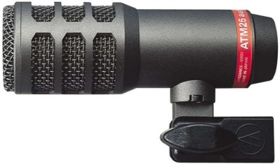 Audio Technica ATM25 Instrument Microphone ATM 25 Instrument Peripherals Black - Image 1 of 3