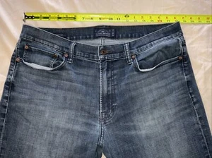 LUCKY BRAND Mens "121 Heritage Slim" Denim Jeans ~ 36x32 ~80% Cotton 19% Poly - Picture 1 of 9