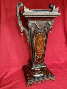 ANTIQUE VICTORIAN RENAISSANCE REVIVAL AESTHETIC Style Ornate Walnut Pedestal - Picture 1 of 23