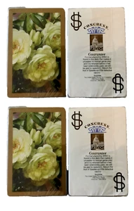 Set of 4 Carnation Congress Narrow Bridge Playing Cards Jumbo Index Ohio Made - Picture 1 of 2