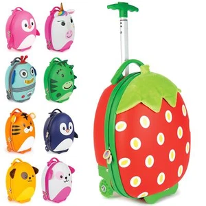 Kids Luggage boppi Tiny Trekker Holiday Cabin Bag Childrens Roller Travel Cases - Picture 1 of 138