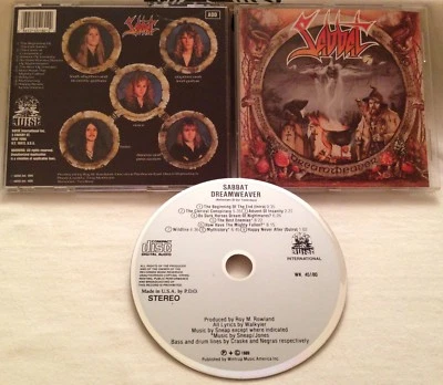 Sabbat - Dreamweaver CD OOP1989 NOISE helloween coroner midas touch  Foto 1 de 4