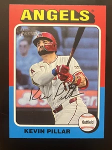 2024 Topps Heritage High Number Kevin Pillar Chrome #/699 Angels - Bild 1 von 1