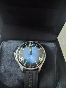 U-Boat Mens 8700 Blue Darkmoon Watch. Brand New - Picture 1 of 6