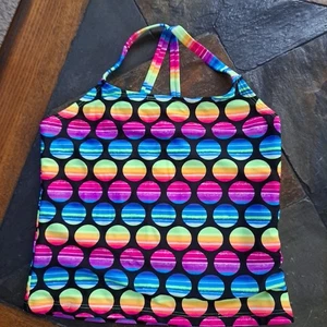 Girls Swimsuit Top.Brand-"Wonder Nation".Size-Medium (7-8).Color-Multicolor. - Picture 1 of 10
