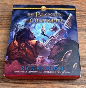 THE BLOOD OF OLYMPUS by RICK RIORDAN UNABRIDGED CD AUDIOBOOK Heroes - Picture 1 of 1