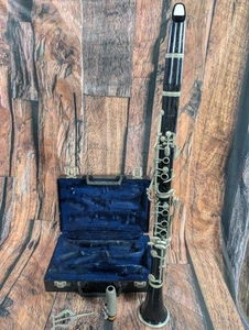 Vintage Clarinet Buffet Crampon Evette France wood For parts - Picture 1 of 18