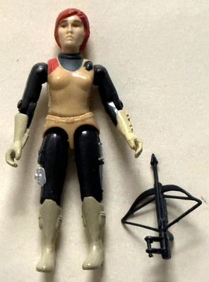 GI Joe Cobra Scarlett v1 1982 brazo recto fantástico estado Foto 1 de 4