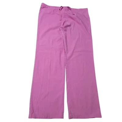 MG Medgear Scrub Pants Womens Size Small Pink Nurse Work Uniform Bottoms - Image 1 of 4