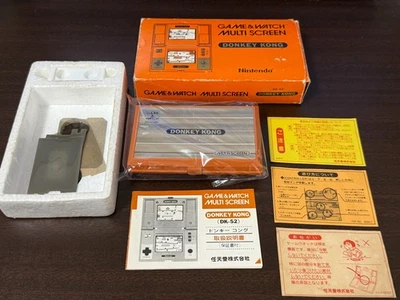Nintendo Game Watch Donkey Kong box  Multi Screen Original DK-52 Japan - Image 1 of 4