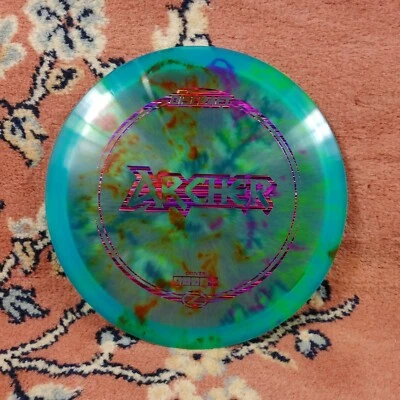 Archer Elite-Z Blue Purple Foil 176g New Discraft Prime Rare Custom Dye Disc  - Image 1 of 4