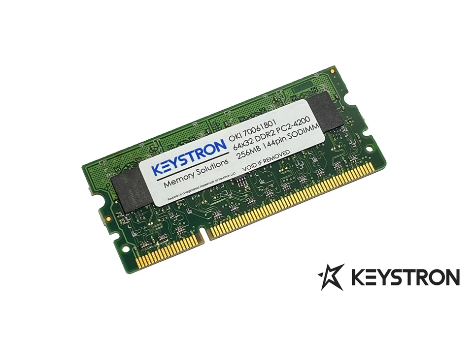 70061801 256MB Memory for OKI Printer C321 C321dn C331 C331dn C531 C531dn CX2731 - Image 1 of 1