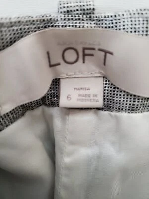 Ann Taylor Marisa trousers size 6 lightweight rayon linen blend - Image 1 of 3