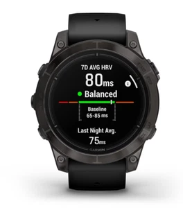 GARMIN EPIX PRO GEN 2 47MM, Sapphire, Carbon Grey DLC -(010-02803-30)-New!!! - Picture 1 of 3