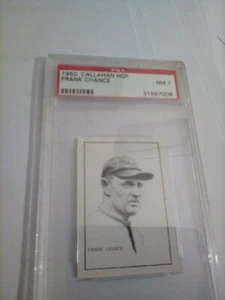 1950 Callahan Hall Of Fame Baseball Frank Chance PSA 7 FREE SHIPPING - Picture 1 of 2