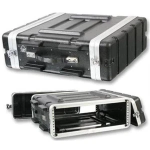 3U Equipment Rack Mount Flight Storage Case Concert 19" Stage 3RU 3 space PA DJ  - Picture 1 of 1