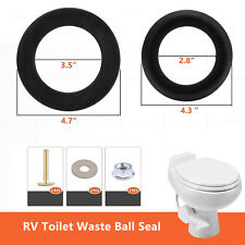 RV Toilet Waste Ball Seal Rubber 34120 Leakage Proof Waste Ball Seal