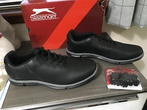 BNWB Slazenger V100 Golf SN10, Men's Golf Shoes, Size Uk 13 + Cleats - Picture 1 of 20