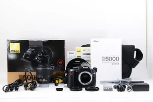 Nikon D5000 Digital SLR Camera w/AF-S DX Nikkor 18-55mm 1:3.5-5.6G VR 1993684 - Picture 1 of 16