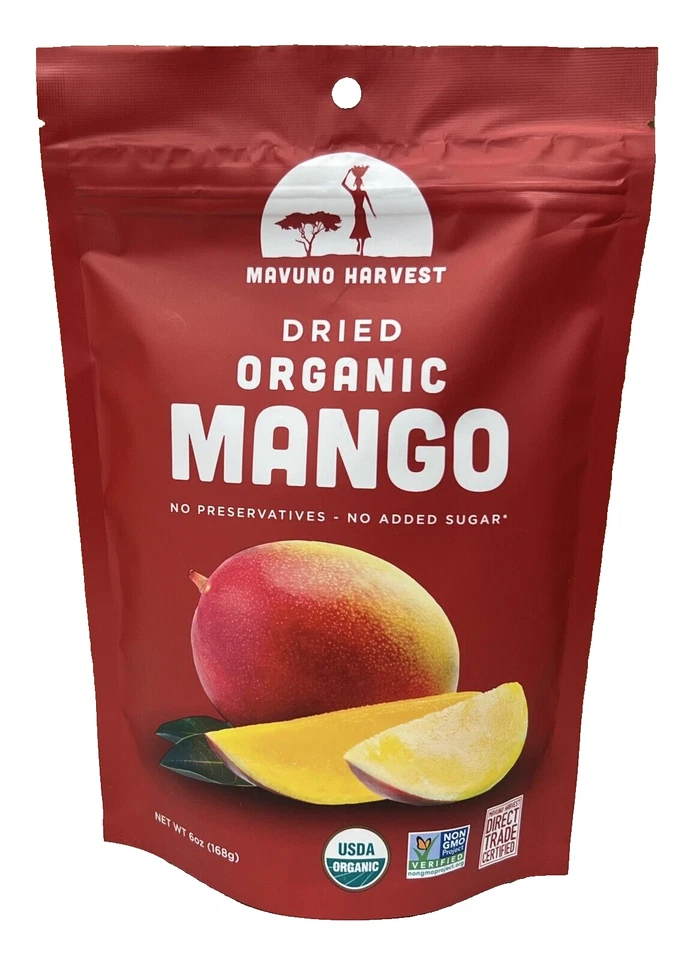 Mango orgánico seco Mavuno Harvest 6 oz Foto 1 de 1