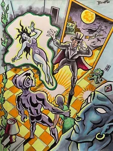MAGIC MAN ** MIKE BENNETT'S ORIGINAL ART (2025) 03/17/25 - Picture 1 of 1